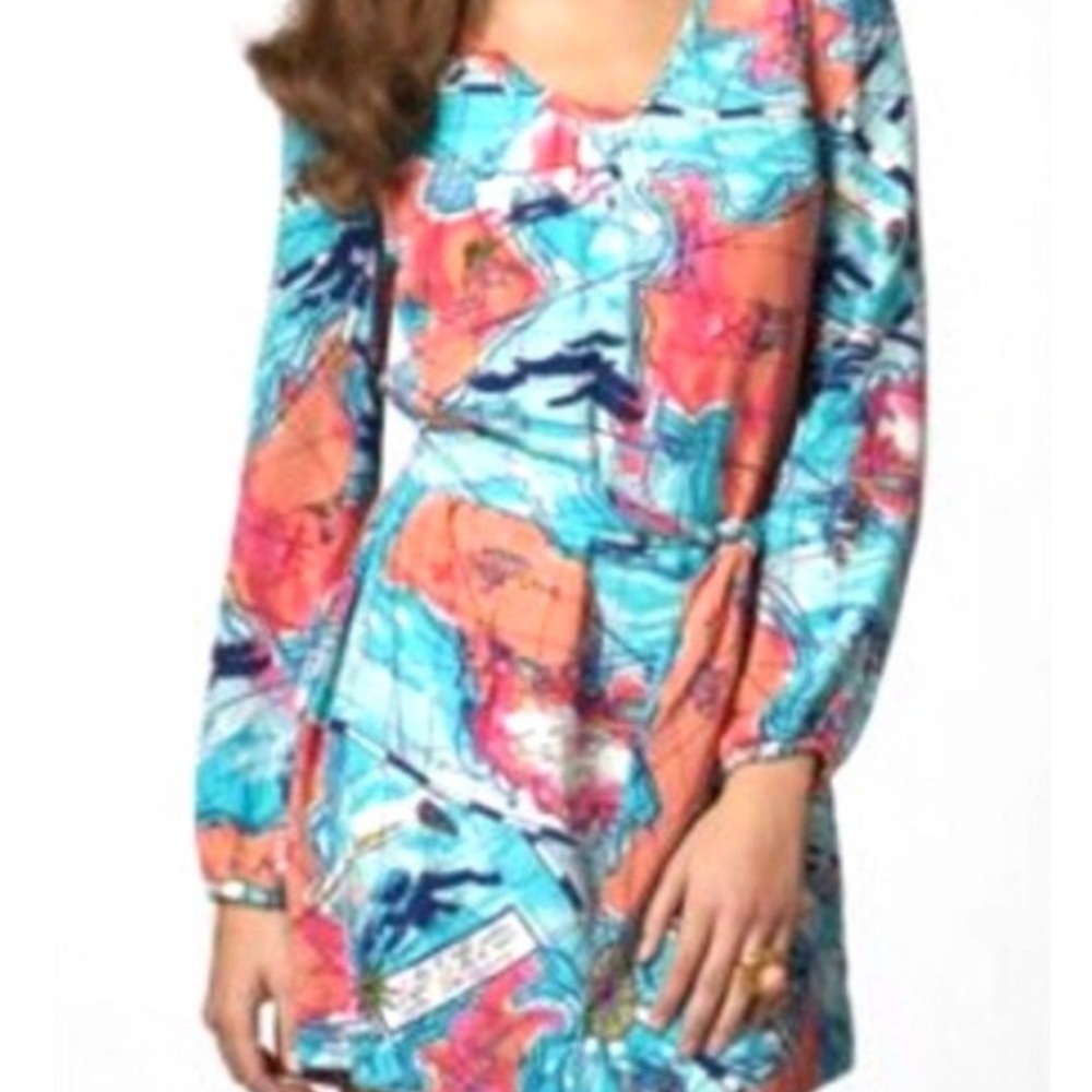 RARE!! Lilly Pulitzer x marks the spot dress